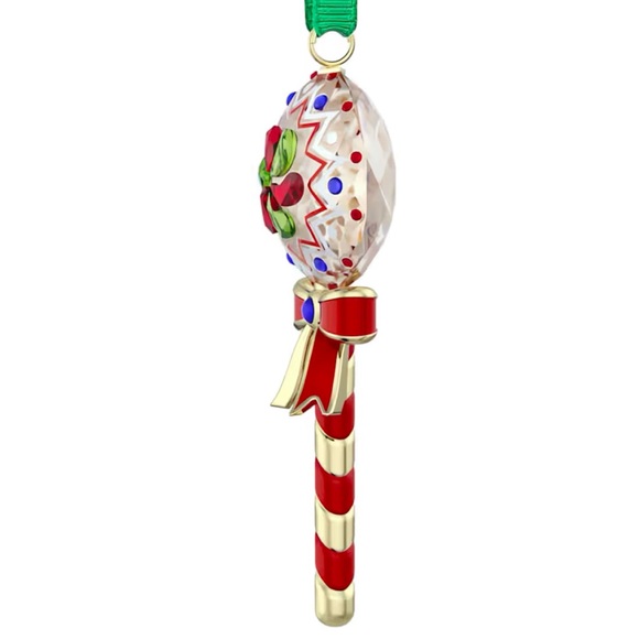 NIB Swarovski Holiday Cheers Dulcis Lollipop Christmas Crystal Ornament #5684302 - Picture 3 of 8